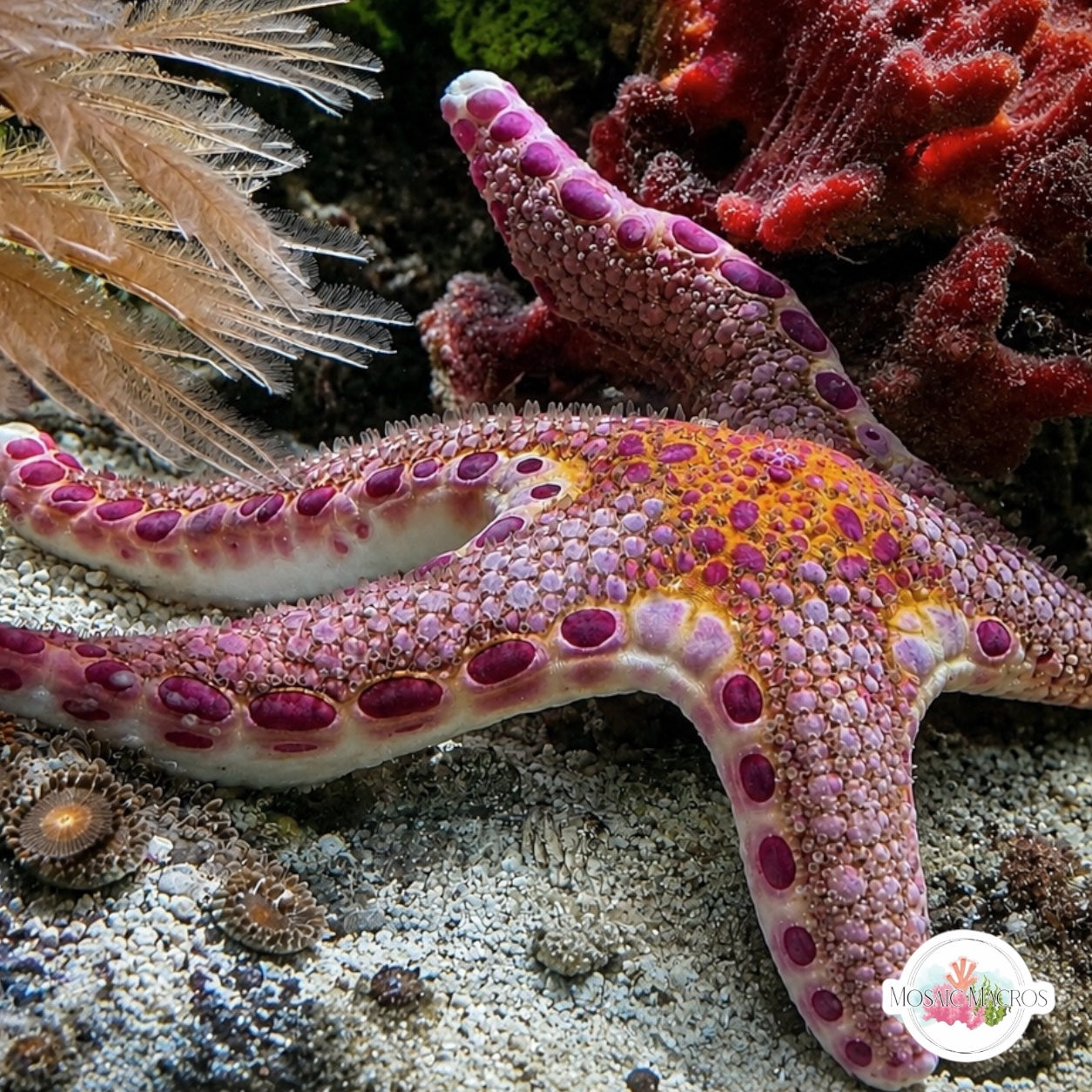 Livingstone’s Ornate Starfish | Neoferdina insolita